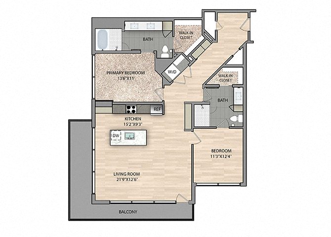 Floor plan layout diagram for B5